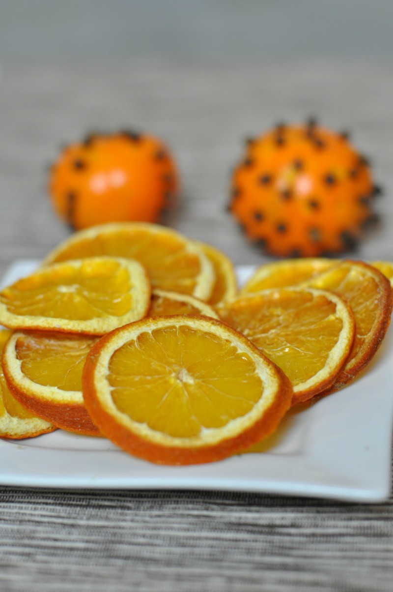 pomarańcza suszona plastry