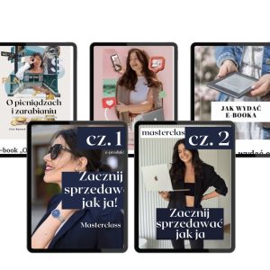 MEGA PAKIET: 2 szkolenia i 3 ebooki